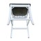 International Concepts Vineyard Counter Height Stool, 24" Seat Height, White/Heather gray S05-142 - alternate 8